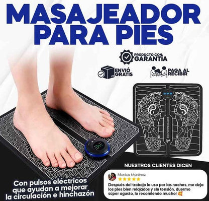 Tapete Masajeador Eléctrico Para Pies - PAGA 1 y LLEVE 2