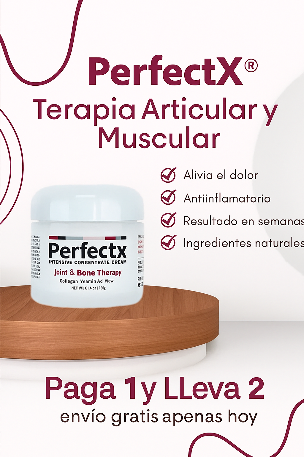 PerfectX ® - Terapia Articular y Muscular [PAGA 1 y LLEVA 2]