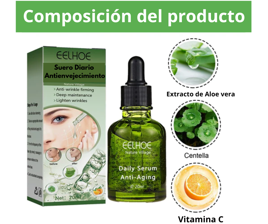 Removedor instantáneo de arrugas - Suero facial Anti envejecimiento [COMPRA 1 Y OBTÉN OTRO GRATIS]