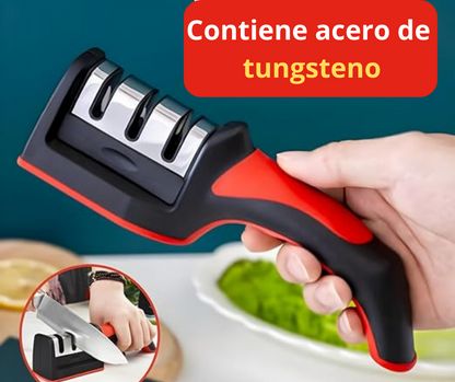 Afilador Cuchillo Ergonomico Acero Inoxidable Sharpener - [COMPRA 1 Y LLÉVATE 3]