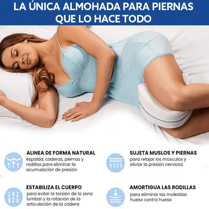 Almohada Ortopédica Correctora Para Piernas y Rodillas - PAGA 1 y LLEVA 2