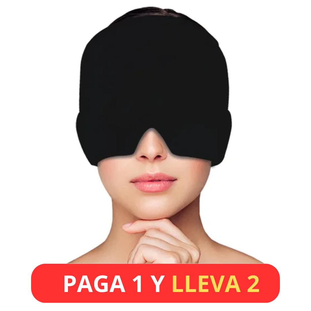 Gorro para Terapia de Alivio de Migraña y Dolores de Cabeza - [PAGA 1 Y LLEVA 2]