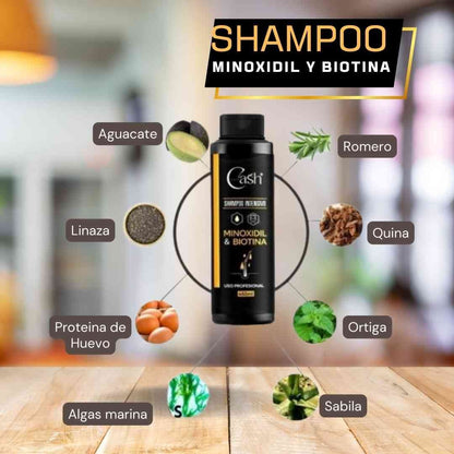 Shampoo Intensivo Minoxidil CASH [PAGA 1 y LLEVA 2]