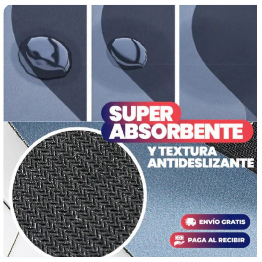 Tapete Alfombra De Baño Antideslizante - PAGA 1 y LLEVA 3