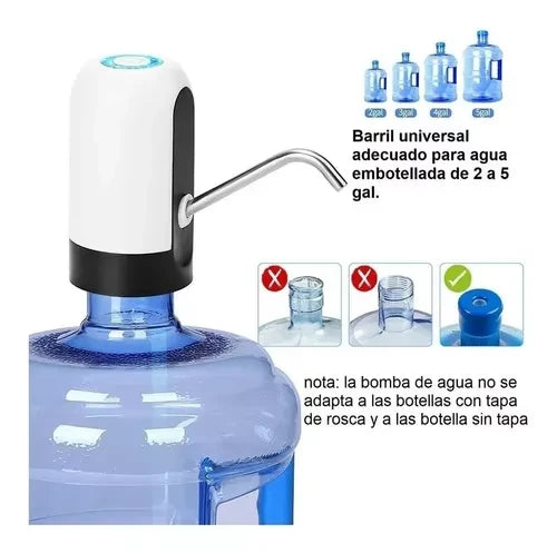 DISPENSADOR DE AGUA PARA BOTELLON